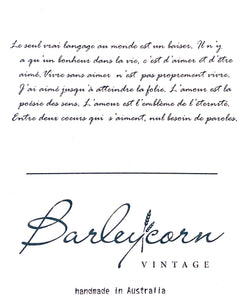 French Romantic Script Stencil